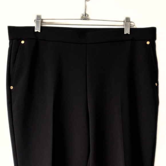 Anne Klein Dress Pants Black Size L - Picture 2 of 7